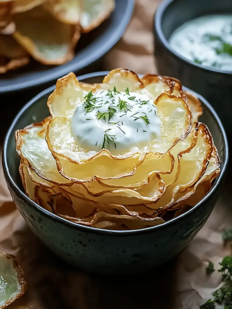 Hüttenkäse-Chips