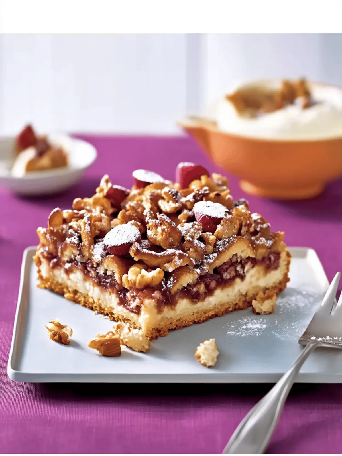 Schwäbischer Zwetschgenkuchen mit Bröseln