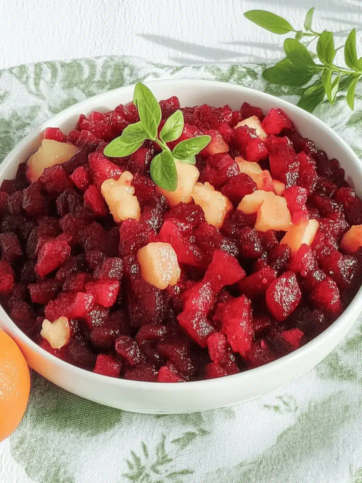 Rote Bete Salat mit Apfel