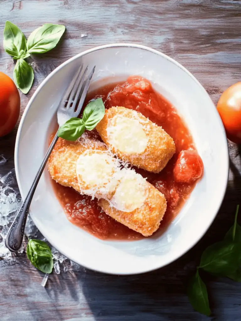 Hühnchen in Parmesankruste