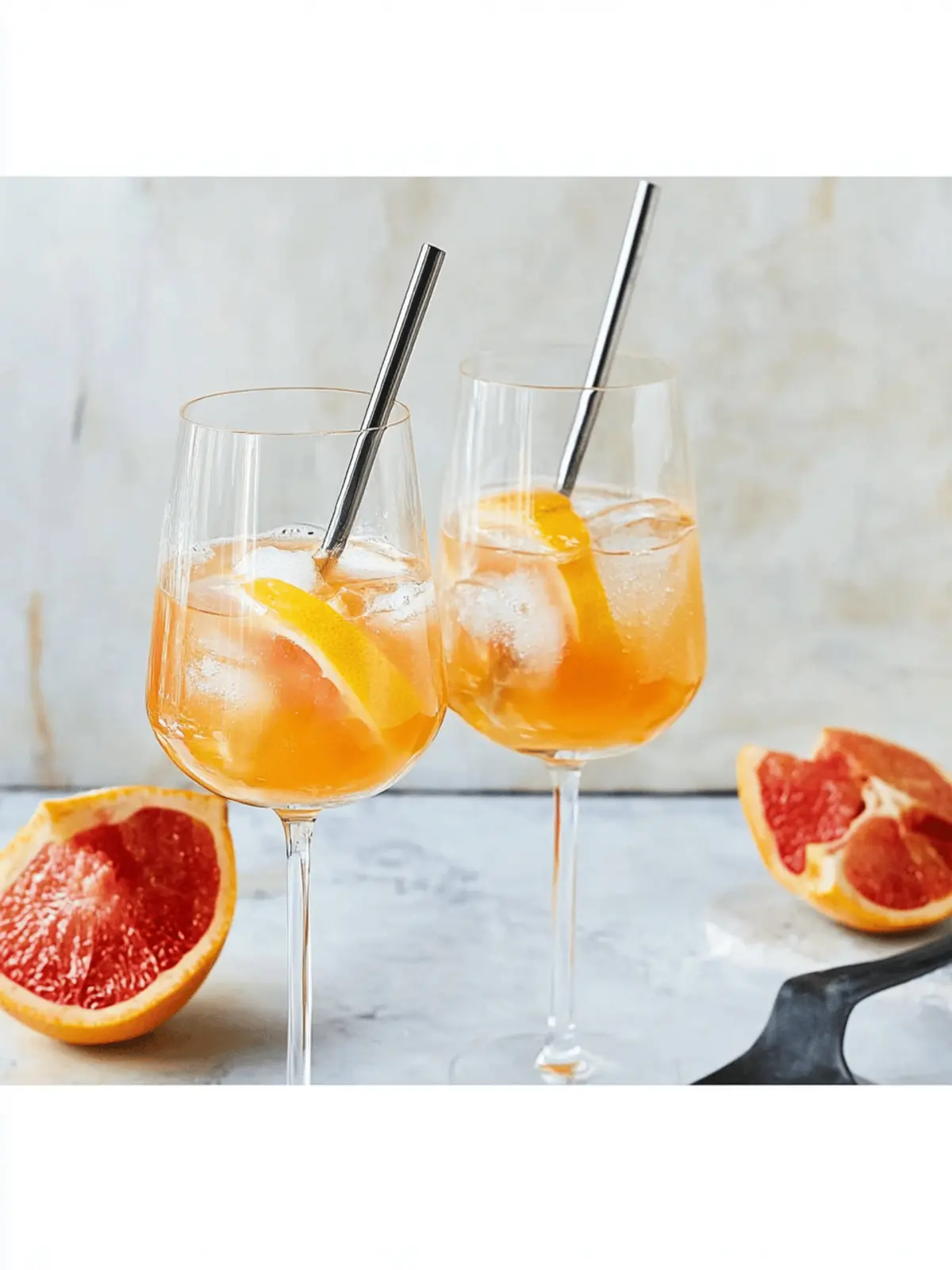 Grapefruitsaft-Gin-Cocktail