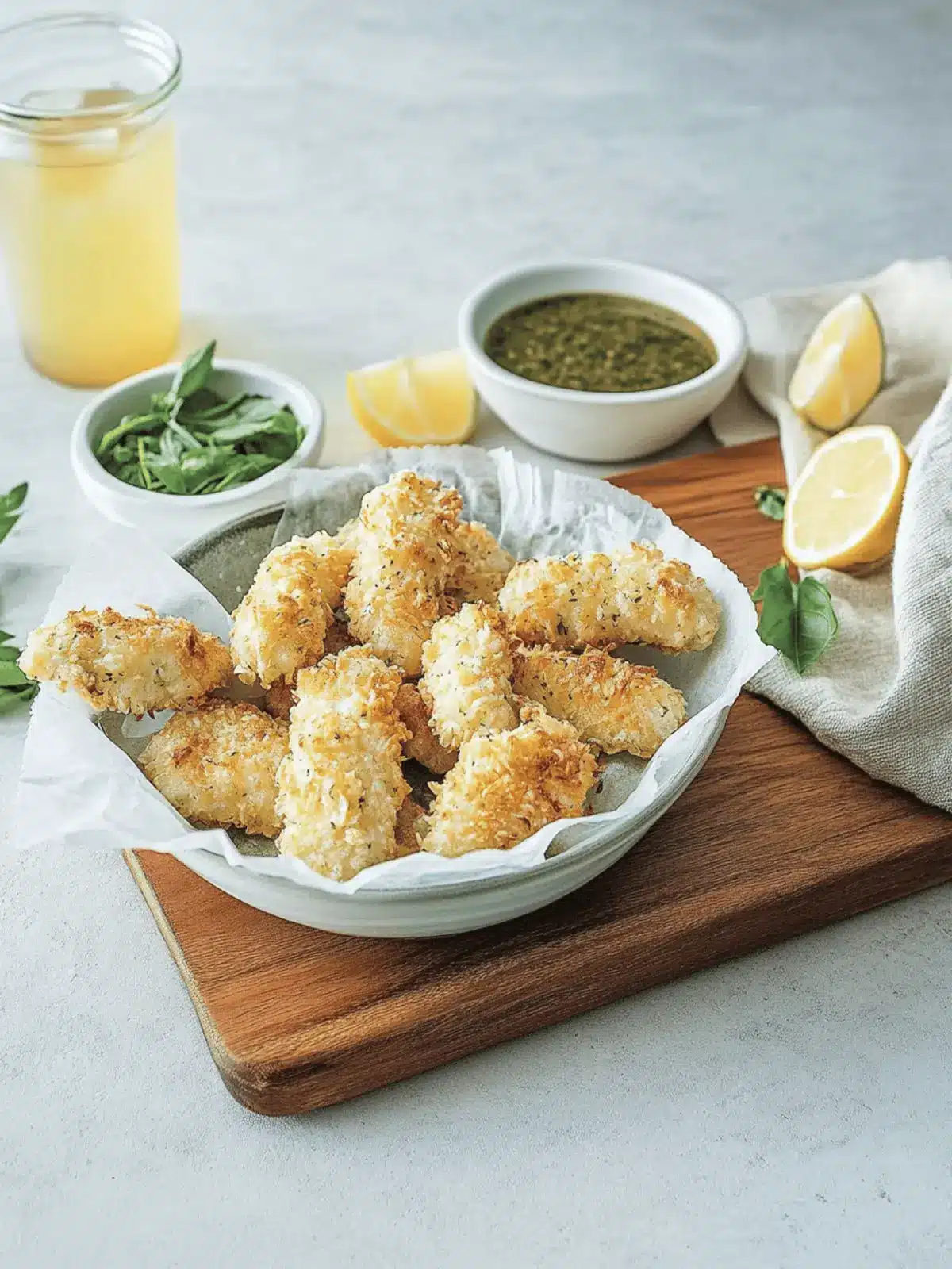 Knusprige Hähnchen-Nuggets