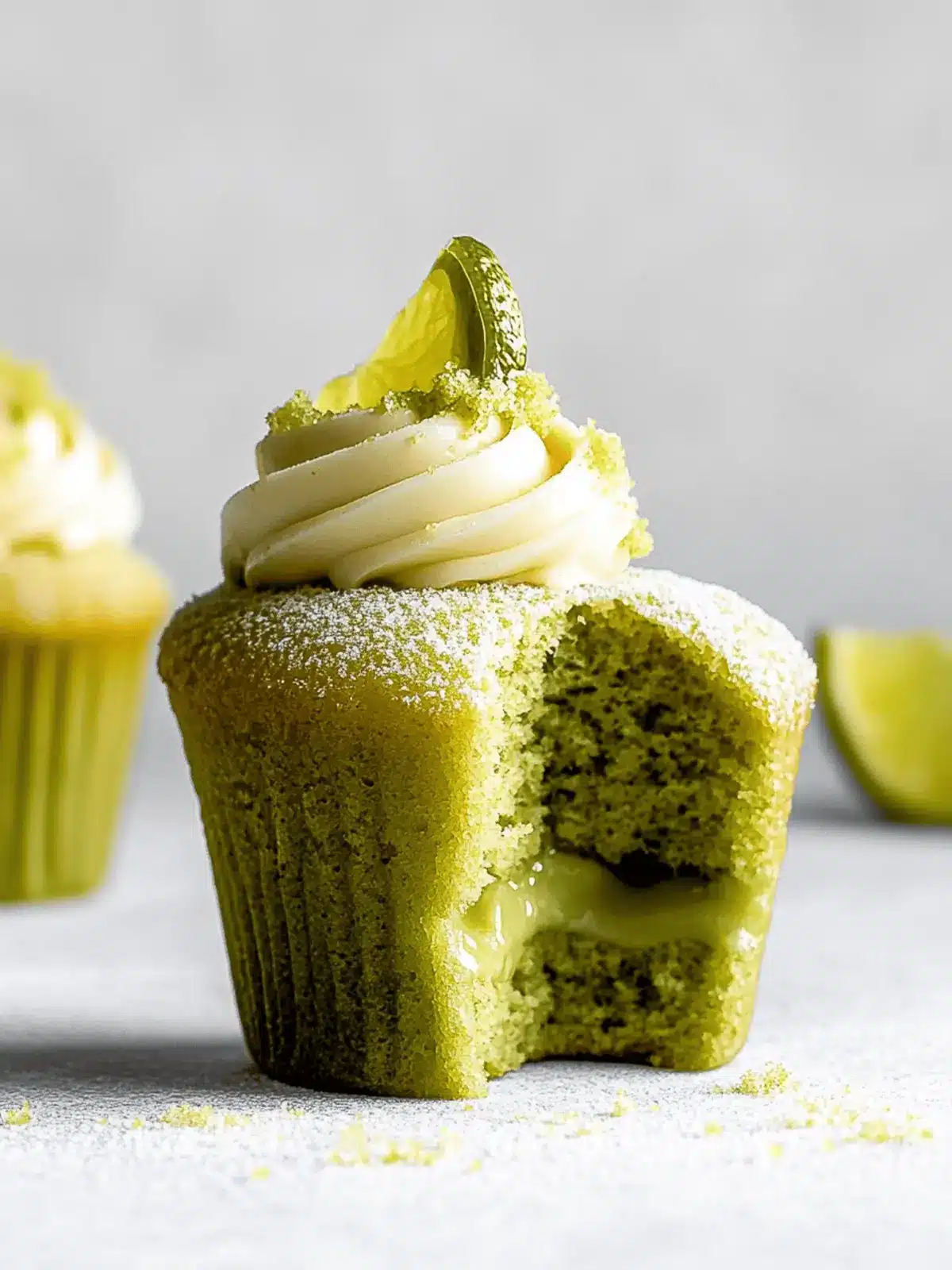 Matcha-Muffins mit Matcha-Buttercreme