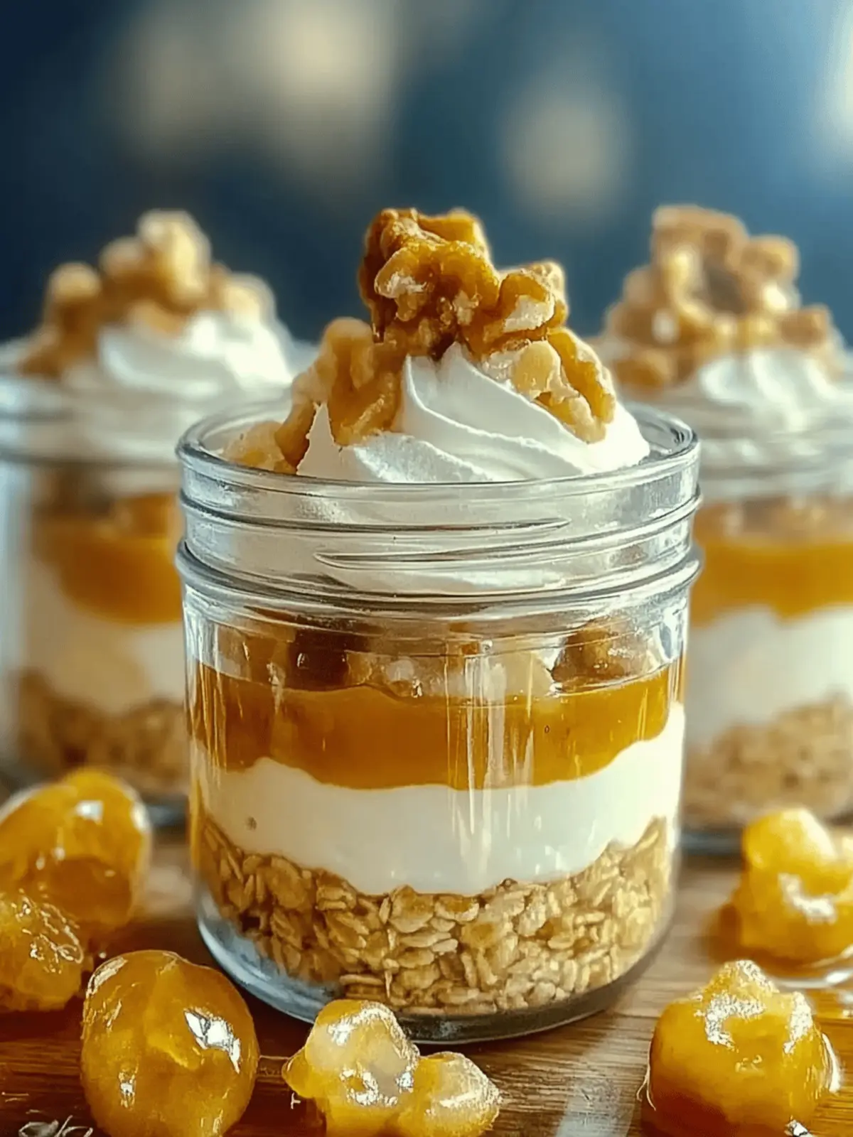Bananenbrot Overnight Oats gesunder Start