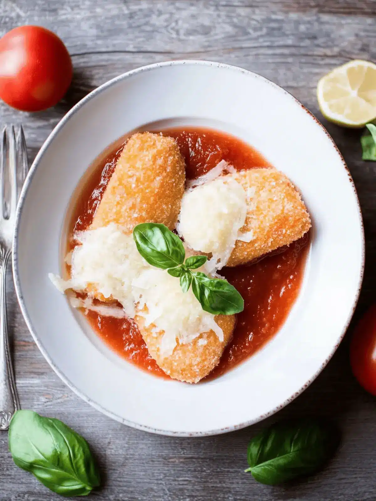 Hühnchen in Parmesankruste