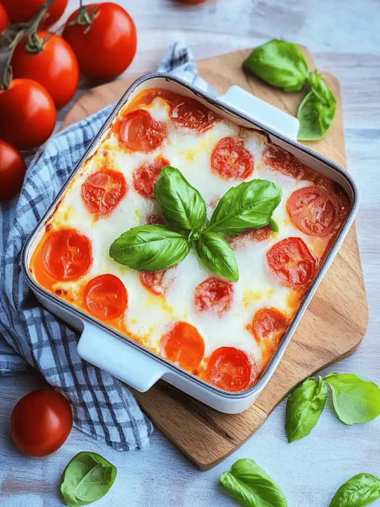 Hähnchenbrust Tomate Mozzarella aus dem Ofen