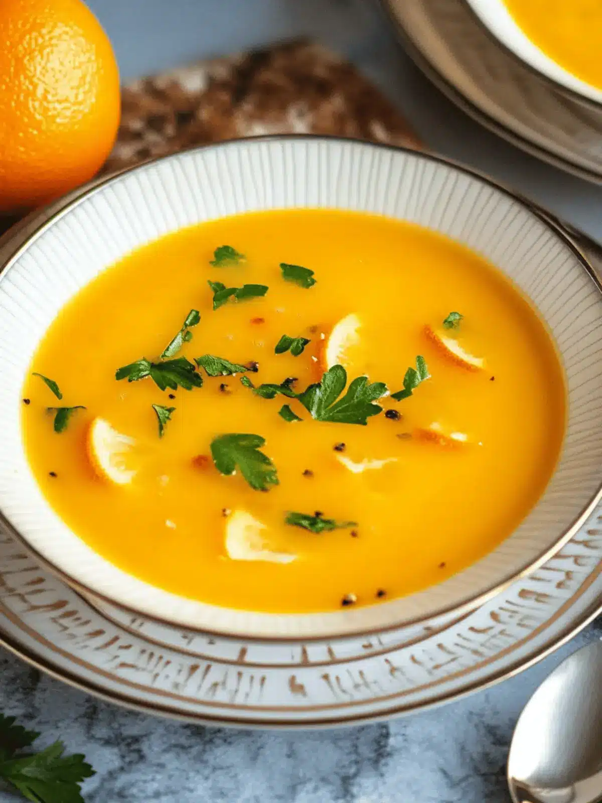 Kürbissuppe mit Kokosmilch