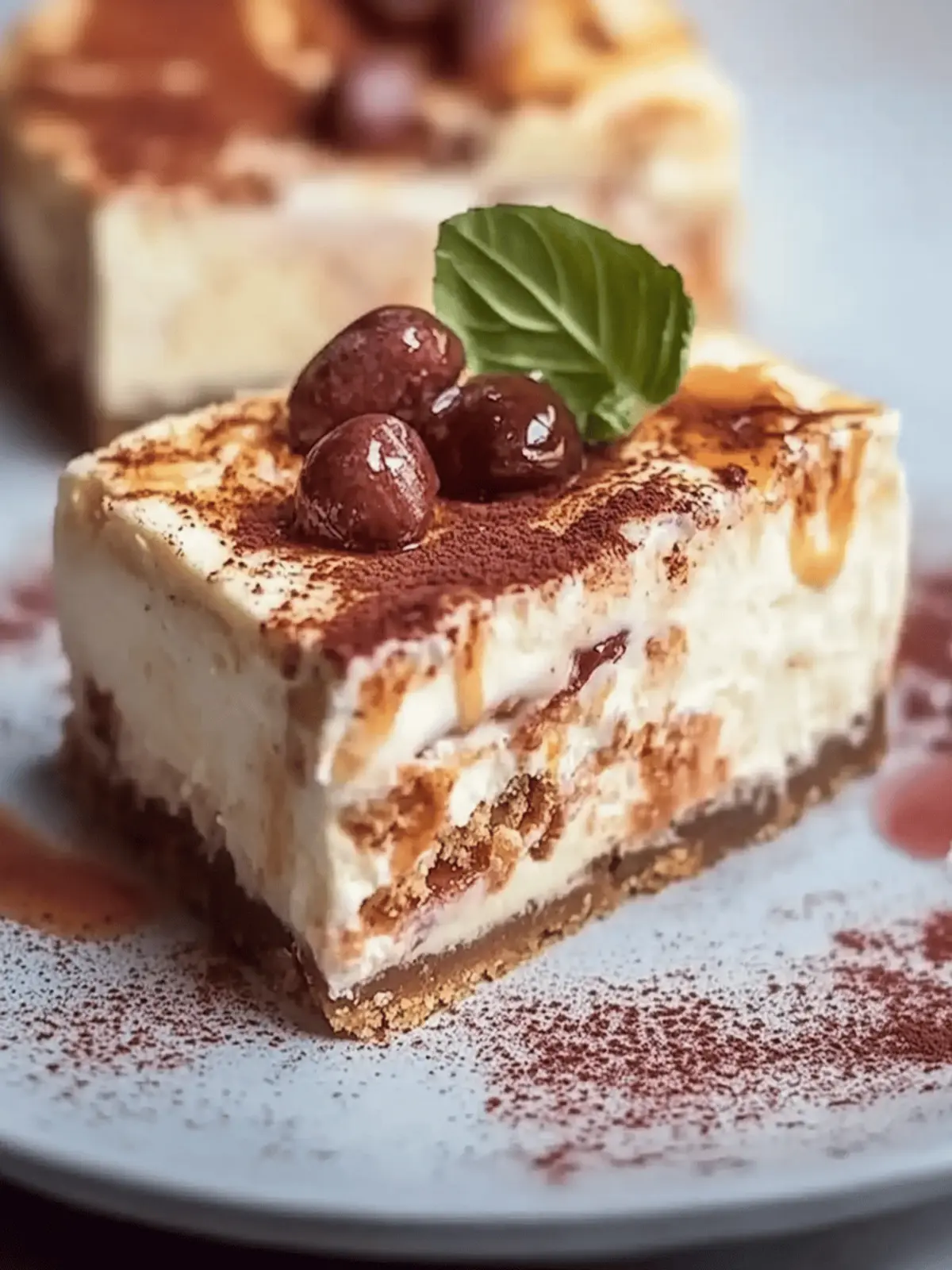 Zimtschnecken Käsekuchen mit Keksboden