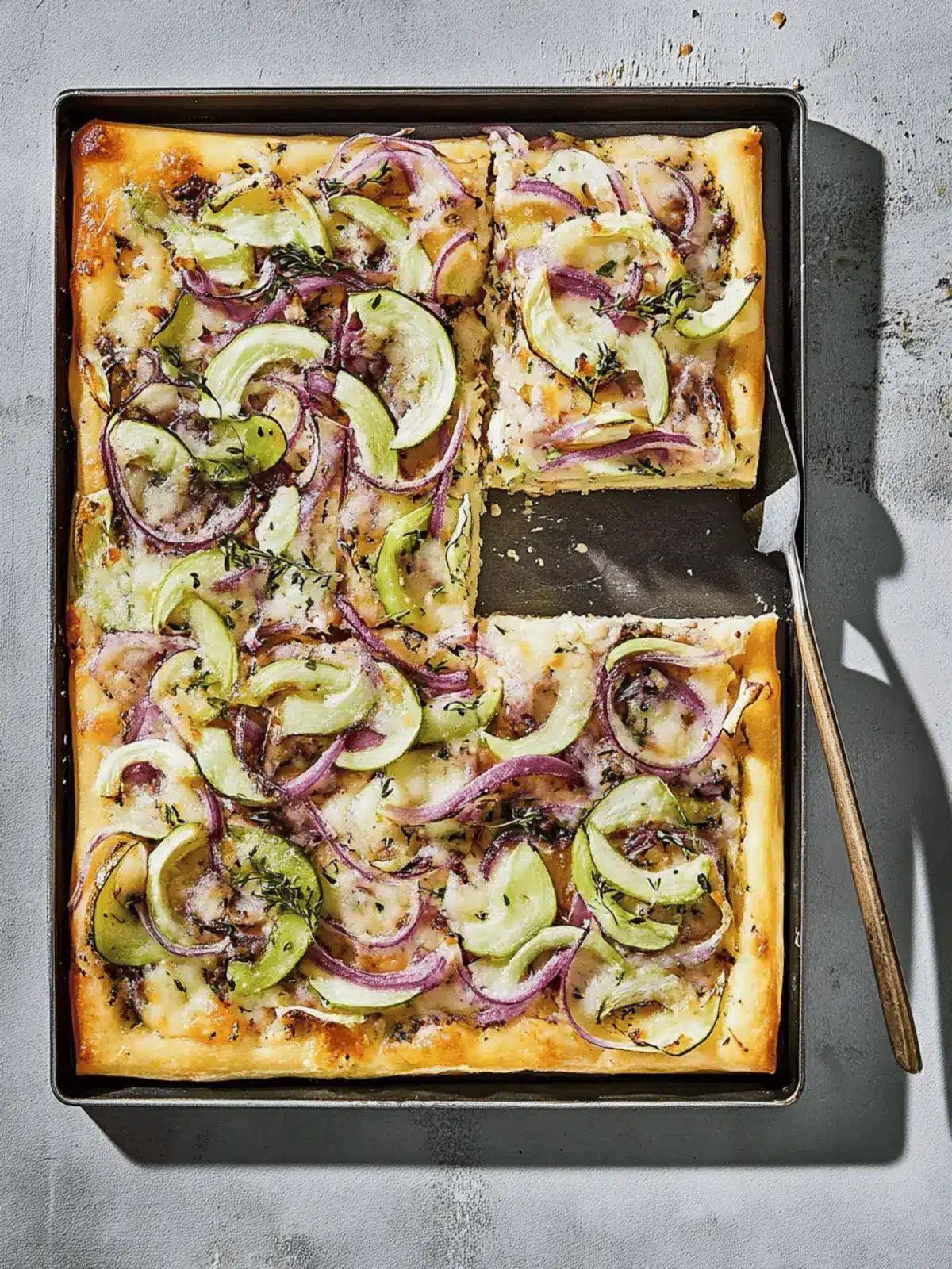 Zwiebelkuchen vom Blech