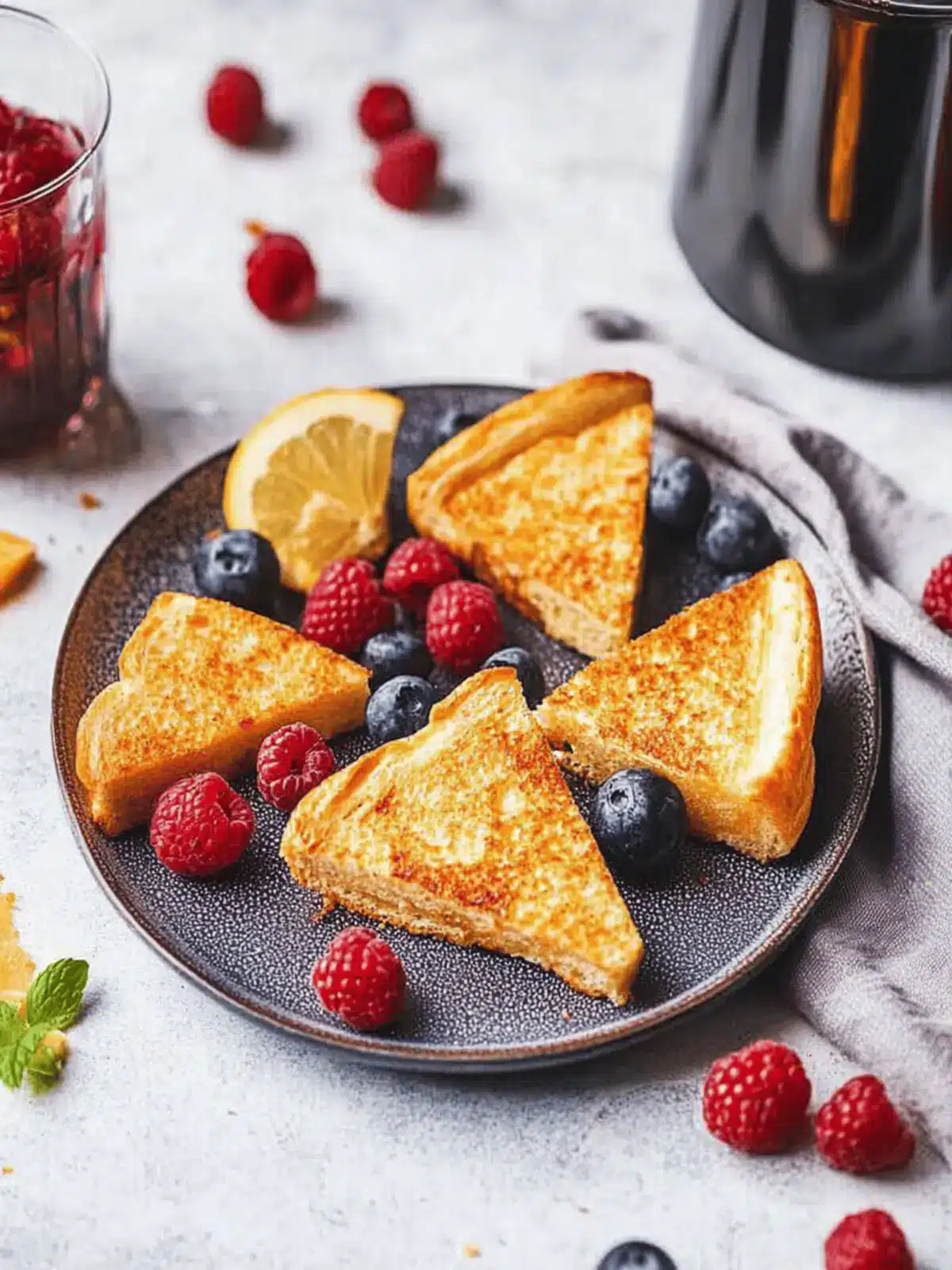 French Toast aus der Heißluftfritteuse