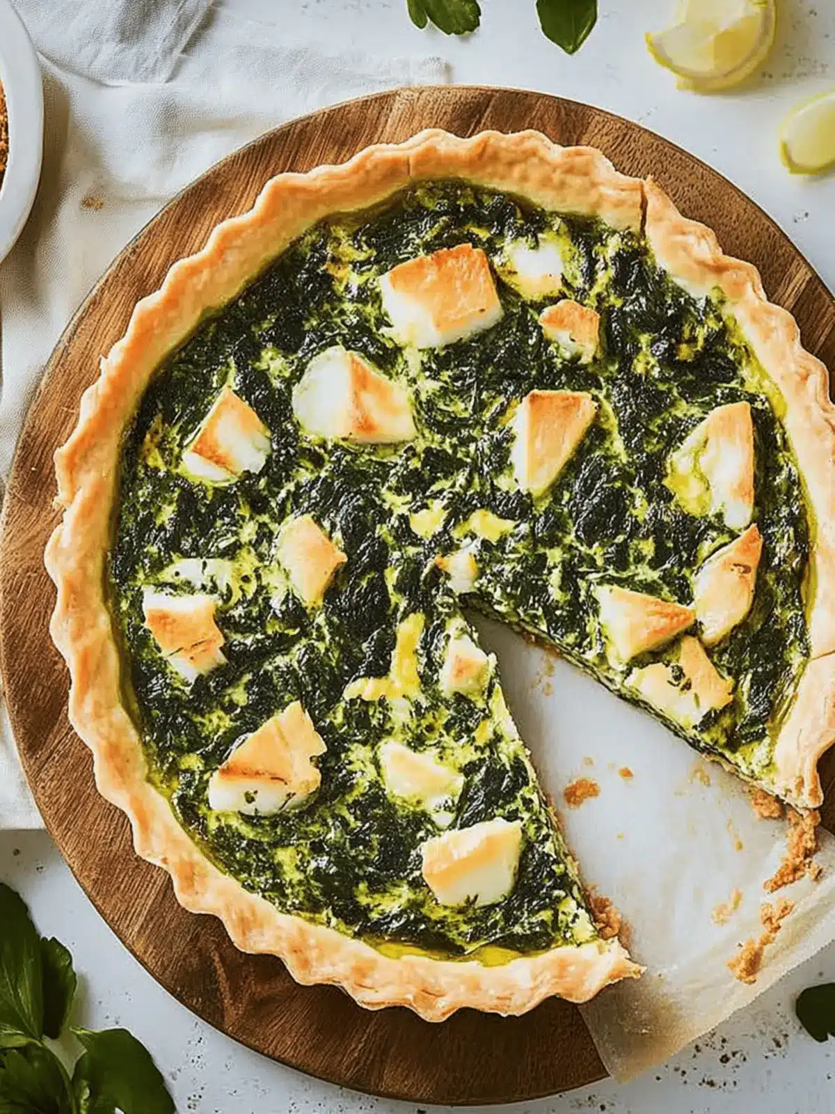 Lachs-Quiche