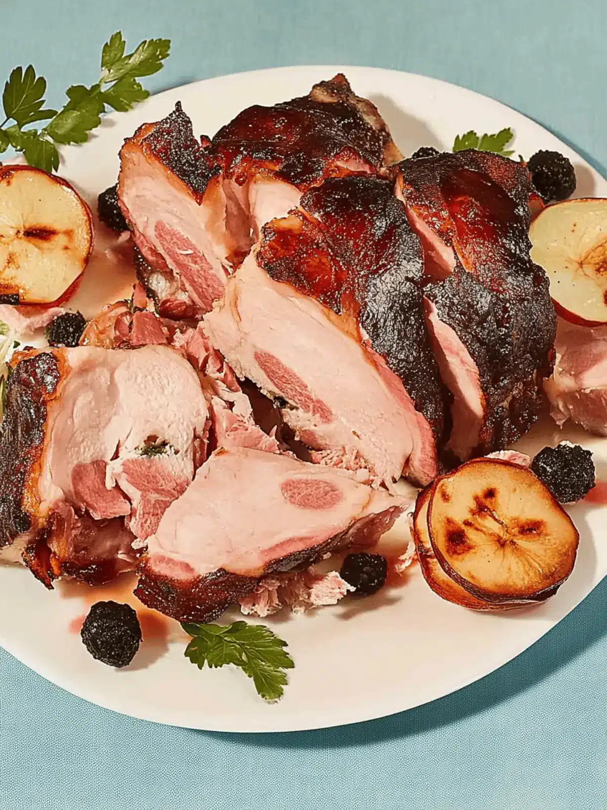 Schweinekrustenbraten „Wikinger Art“ mit Biersauce