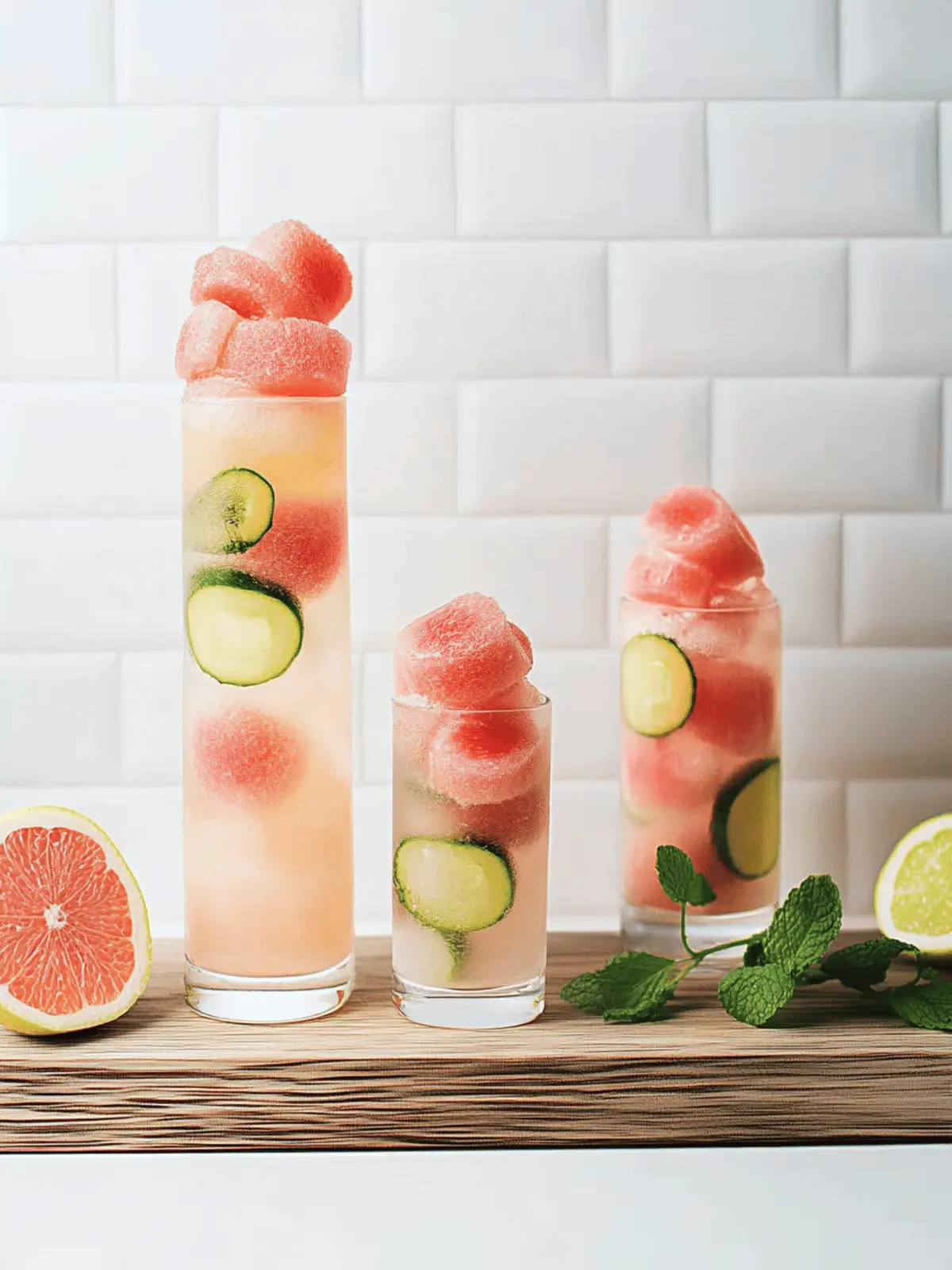 Wassermelonen Ingwer Drink