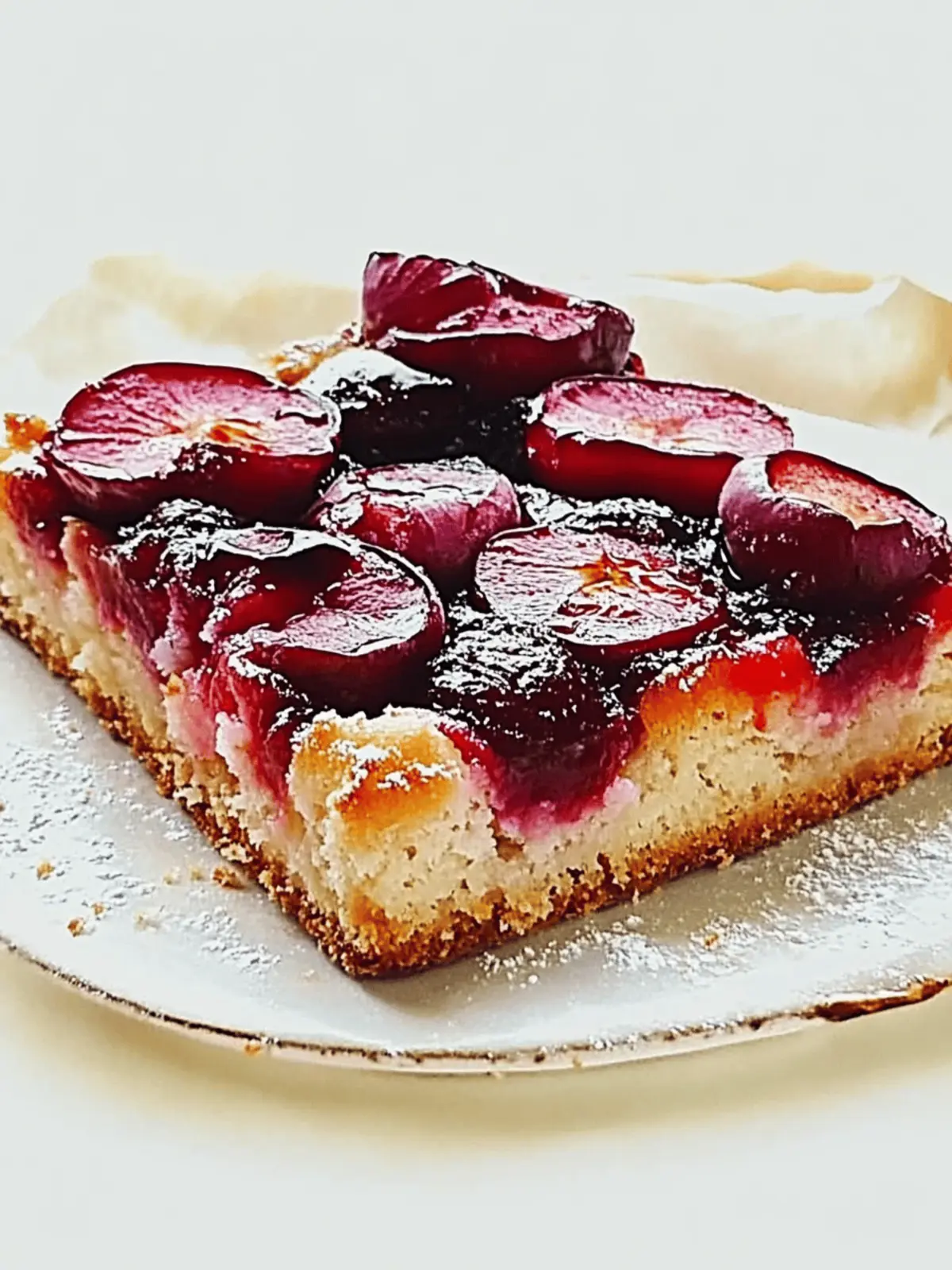 Schneller Pflaumenkuchen vom Blech