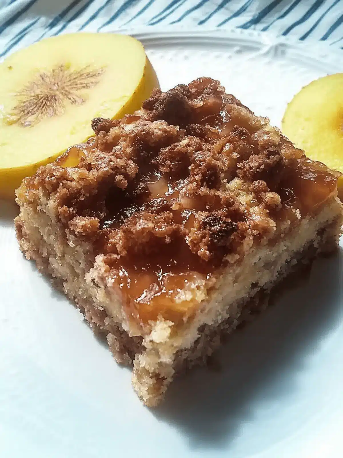 Birnenkuchen mit Walnüssen