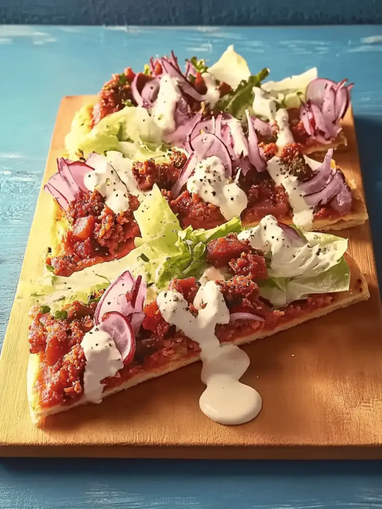 Hackfleischpizza