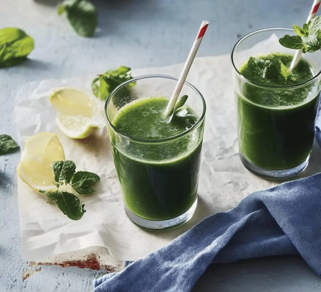 Apfel-Spinat-Cocktail: Gesund und erfrischend genießen