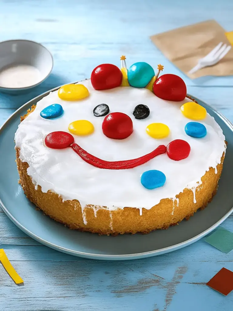 Clown Kuchen