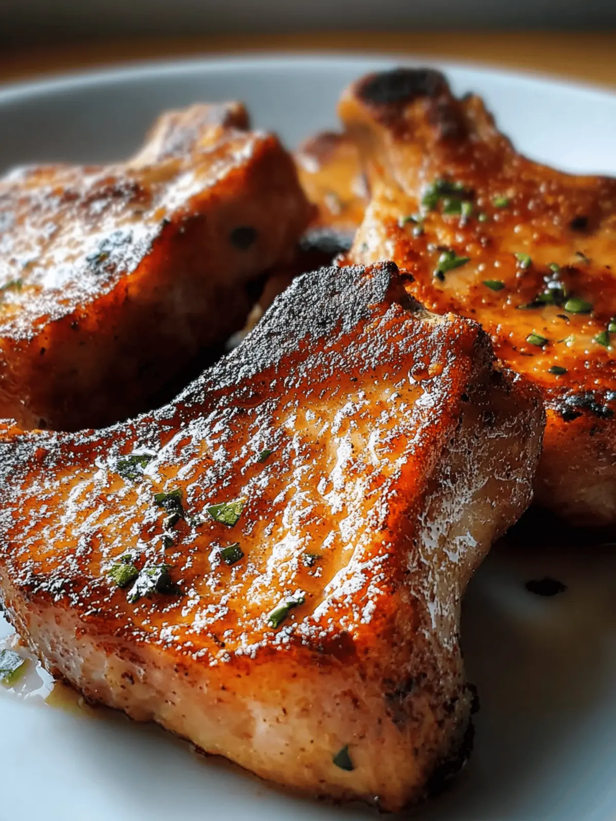 Luftfritteuse Schweinekoteletts