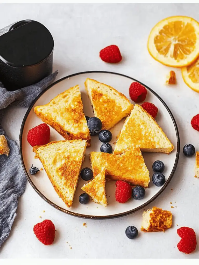 French Toast aus der Heißluftfritteuse