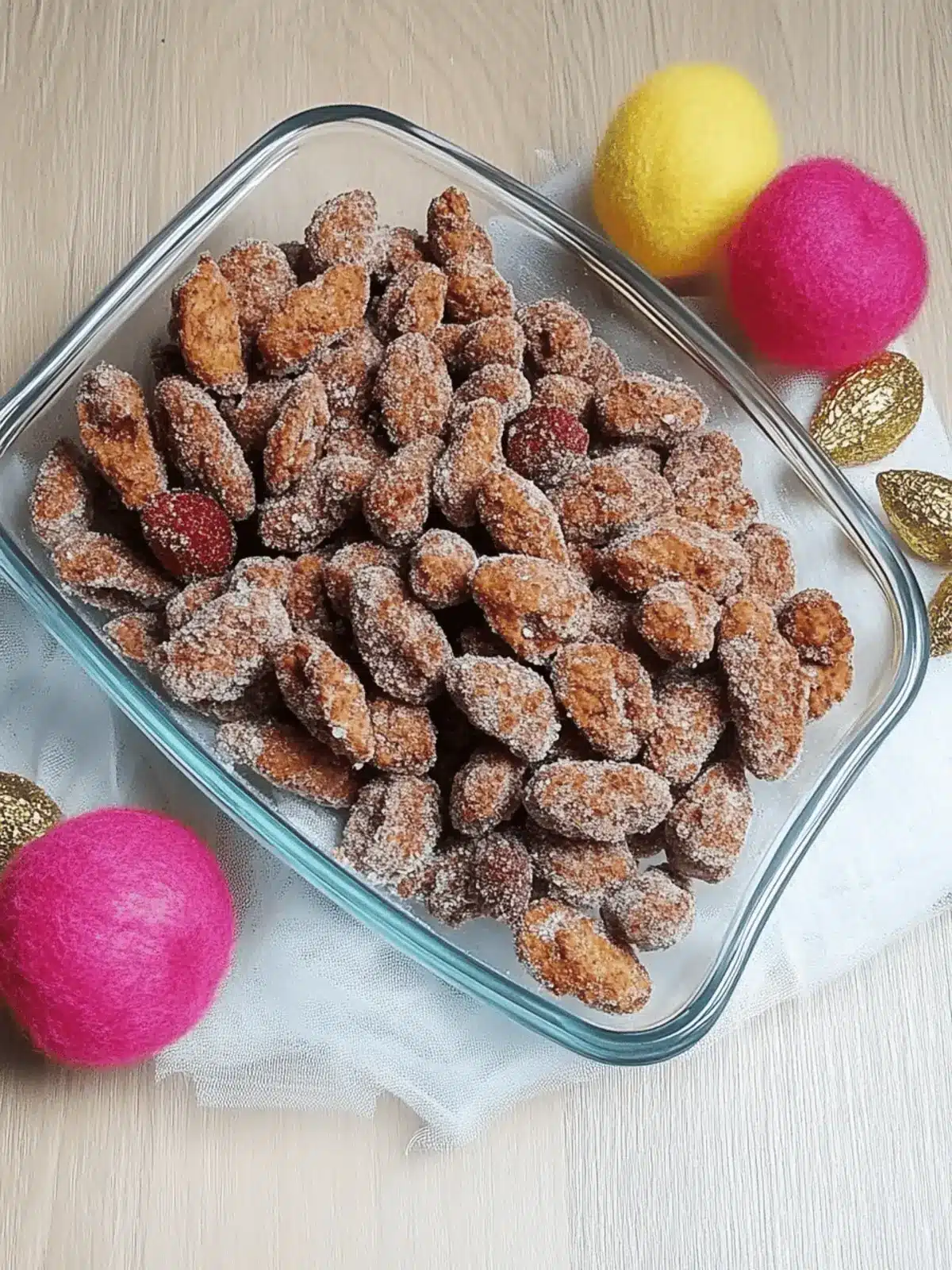 Gebrannte Mandeln aus der Heißluftfritteuse