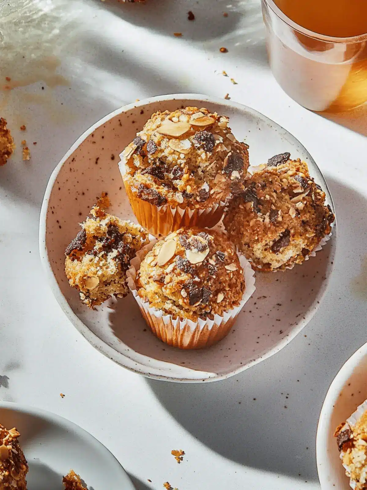 Karottenkuchen-Frühstücksmuffins