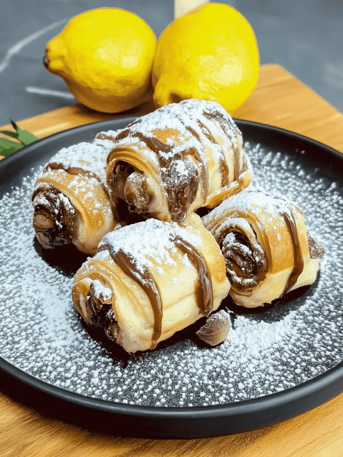 Schnelle Kinderriegel Croissants