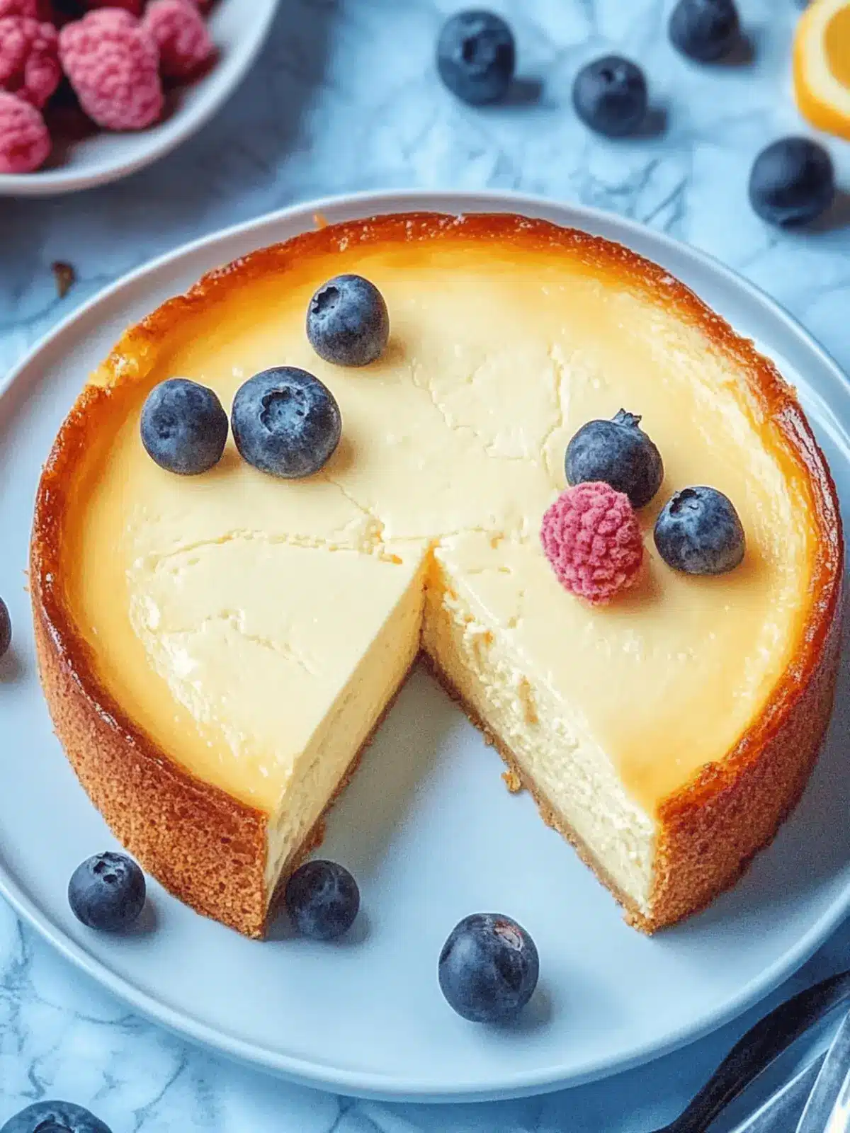 Niedrig Kohlenhydrat Käsekuchen