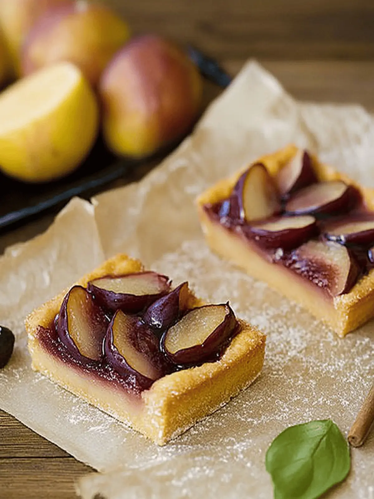 Hefeblechkuchen mit Pflaumen