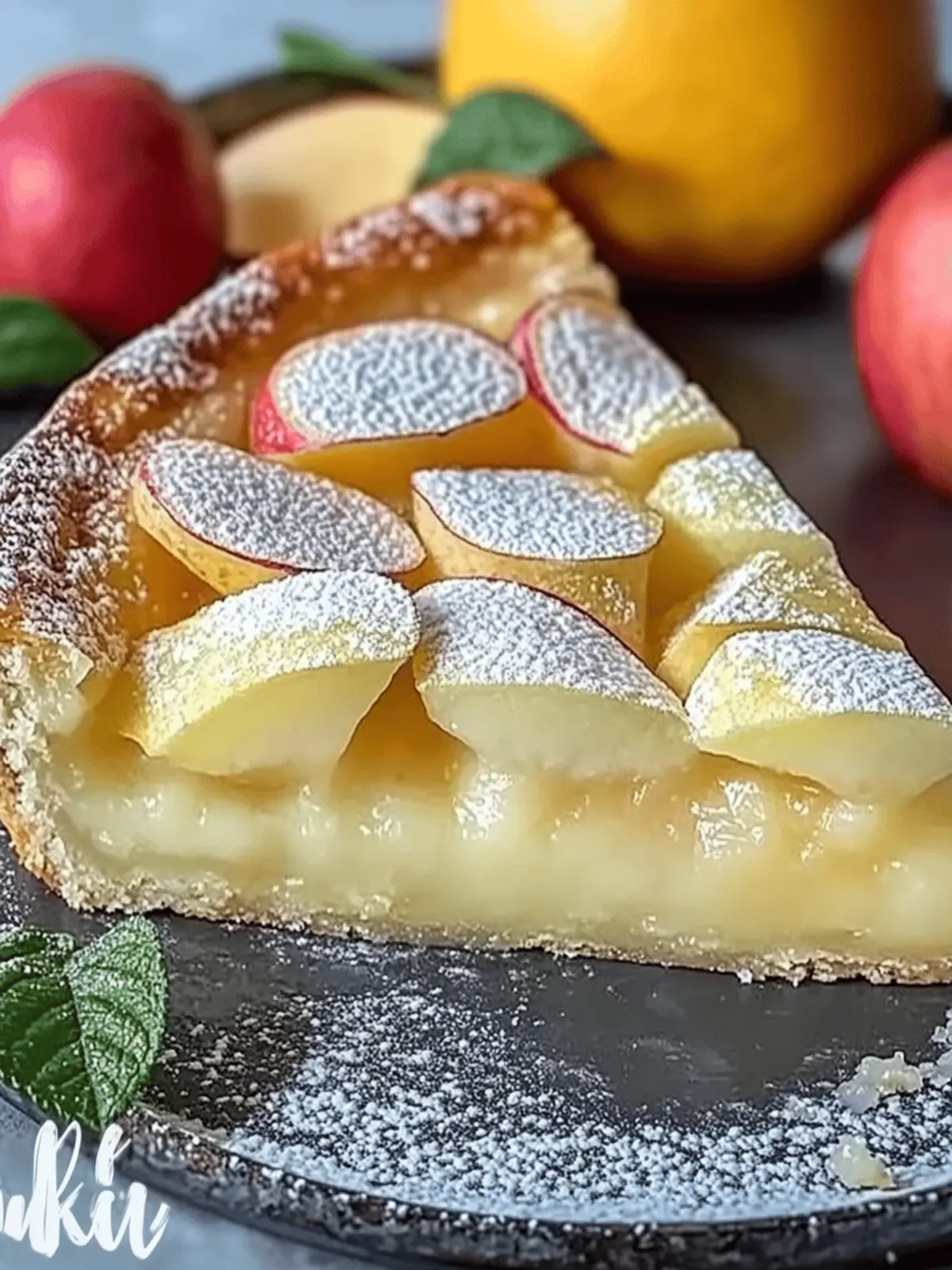 Apfelkuchen in 5 Minuten