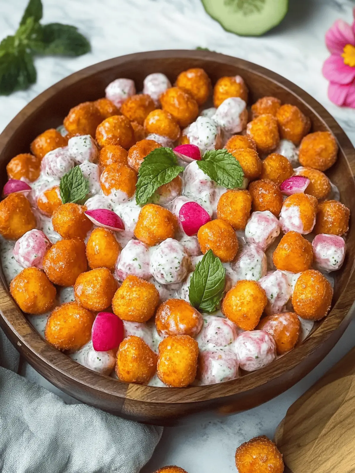 Crispy Gnocchi Salat