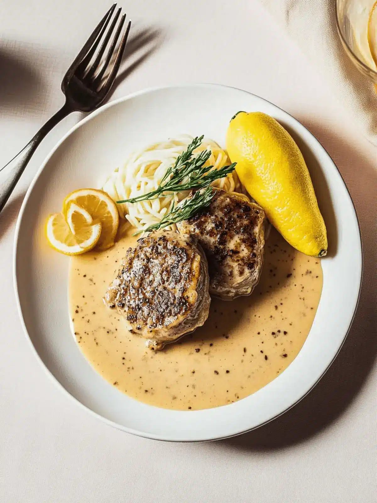 Französisches Pfeffersteak