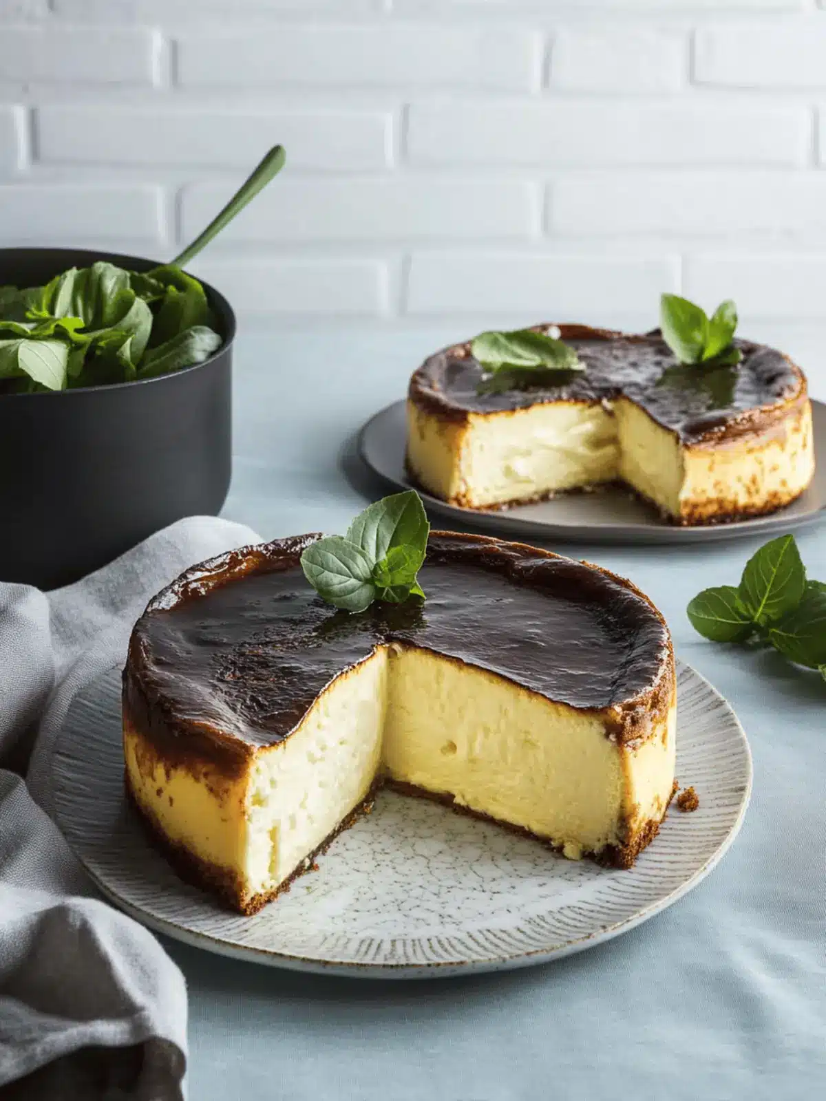 Basque Käsekuchen
