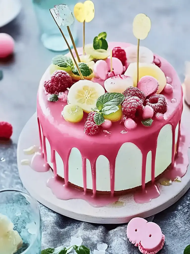 Tropfkuchen Geburtstag