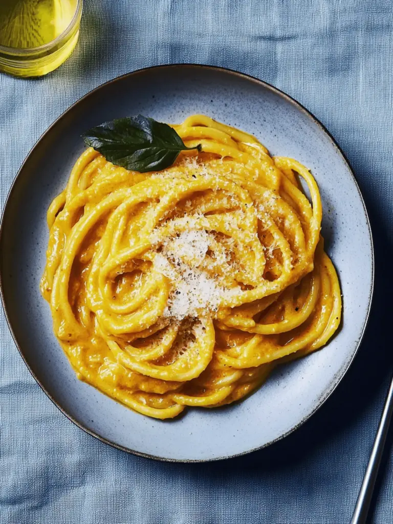 5-Zutaten Kürbis-Pasta