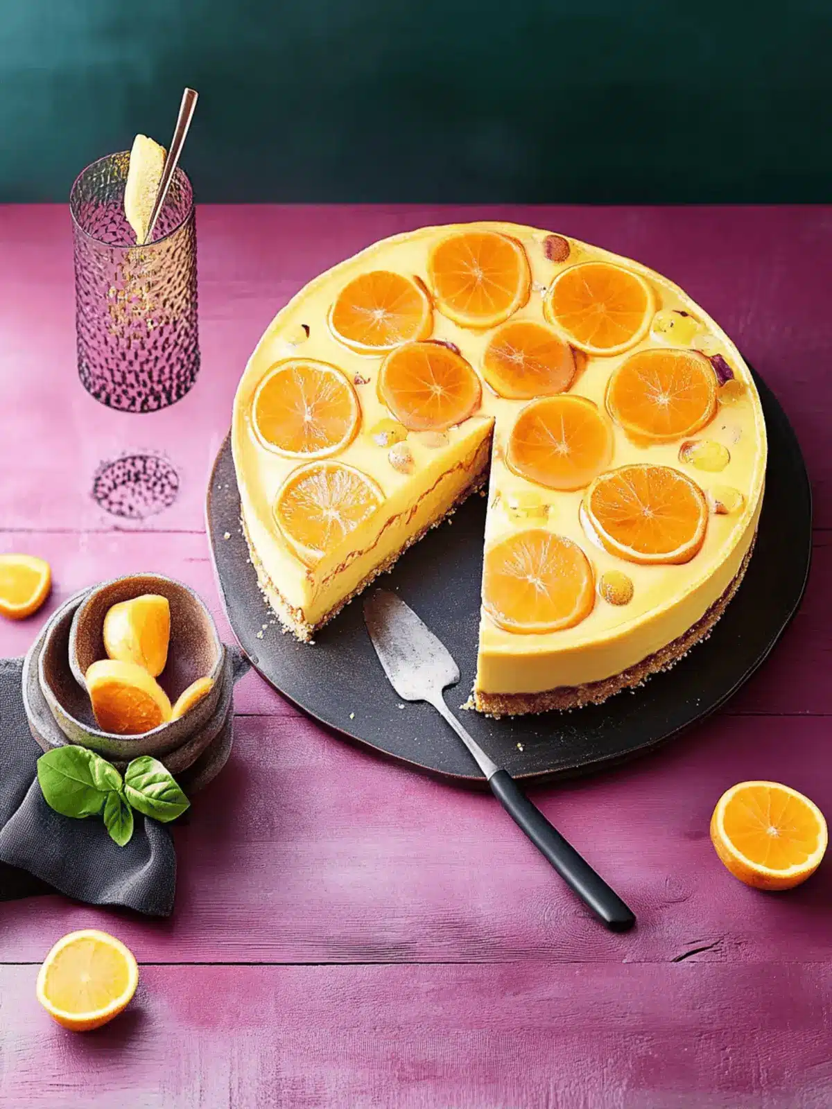 Glutenfreier Käsekuchen