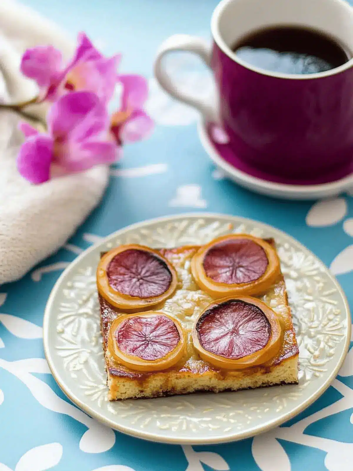 Omas Pflaumenkuchen mit Hefeteig