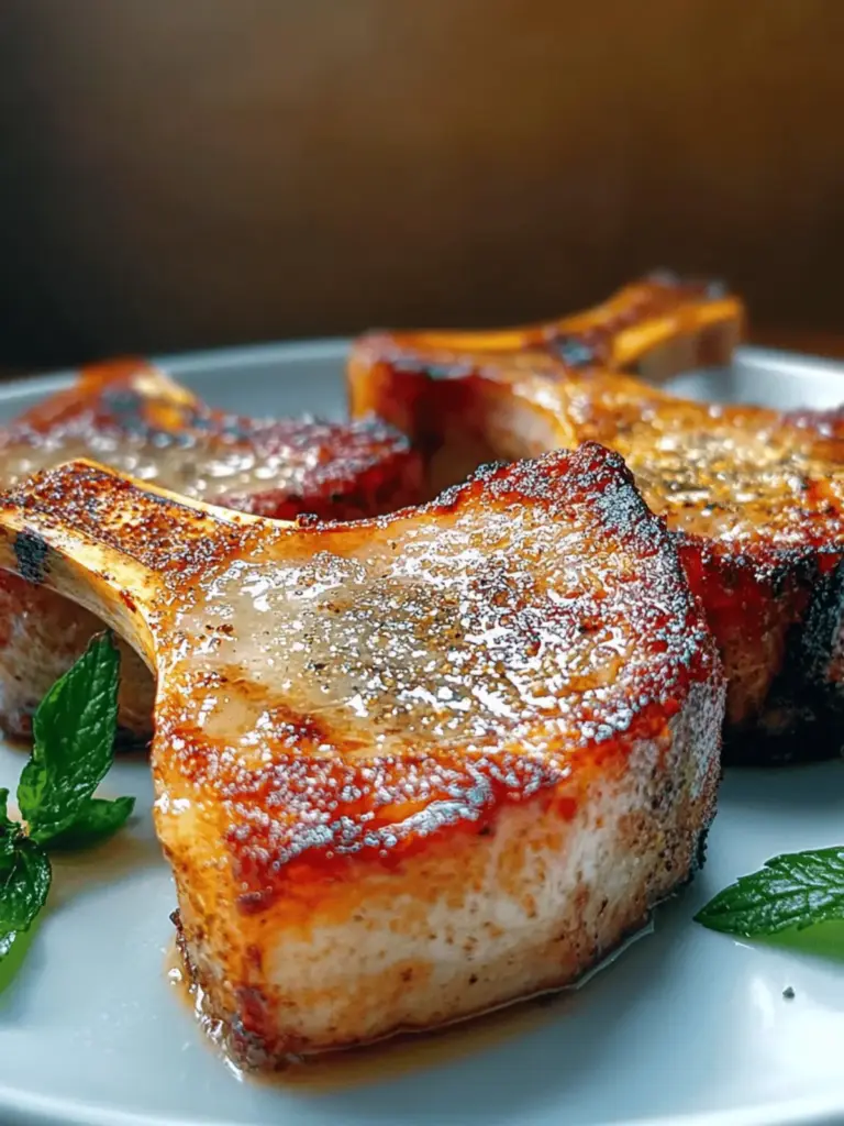 Luftfritteuse Schweinekoteletts