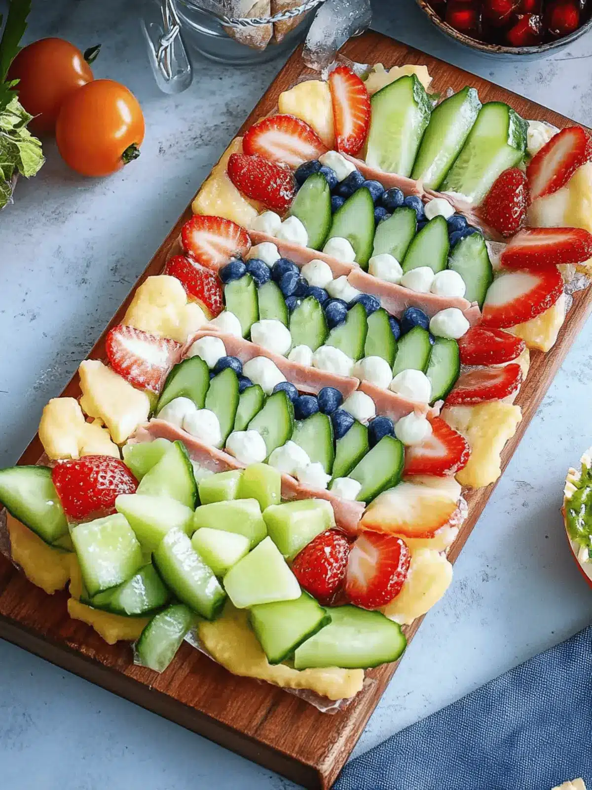 Herzhafte Fingerfood Schultüte zur Einschulung