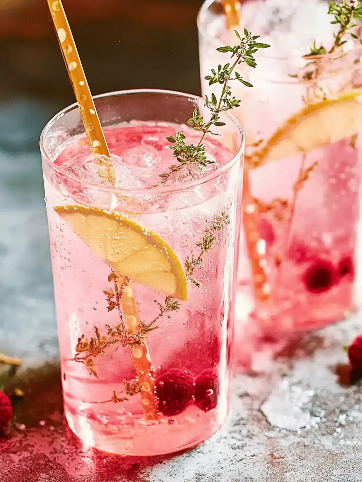 Leicht herber Cranberry Mezcal