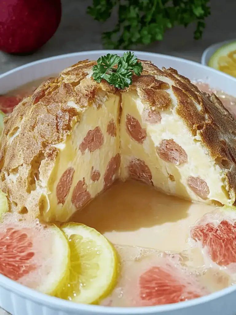 Blumenkohlbombe mit Hackfleisch