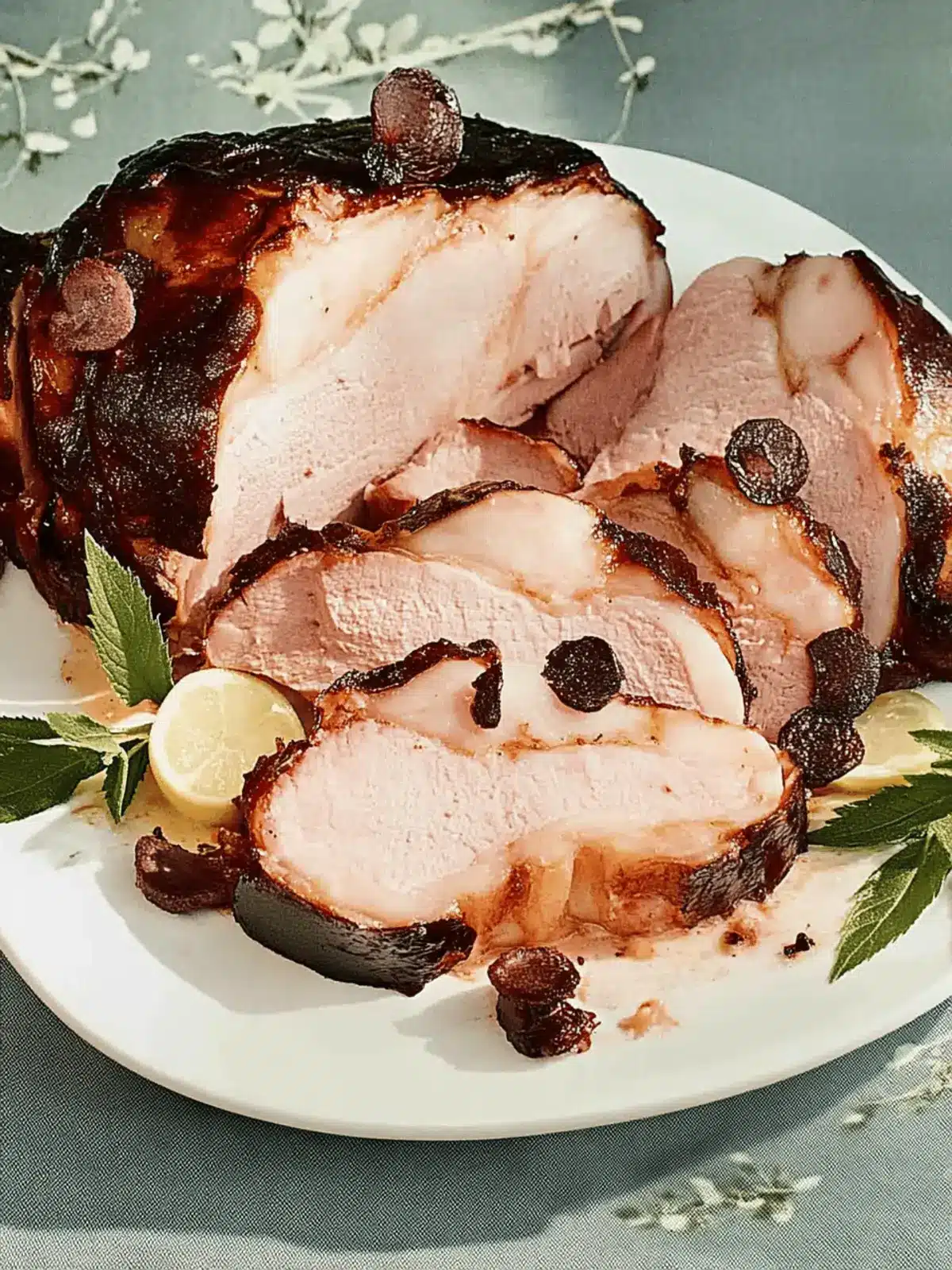 Schweinekrustenbraten „Wikinger Art“ mit Biersauce