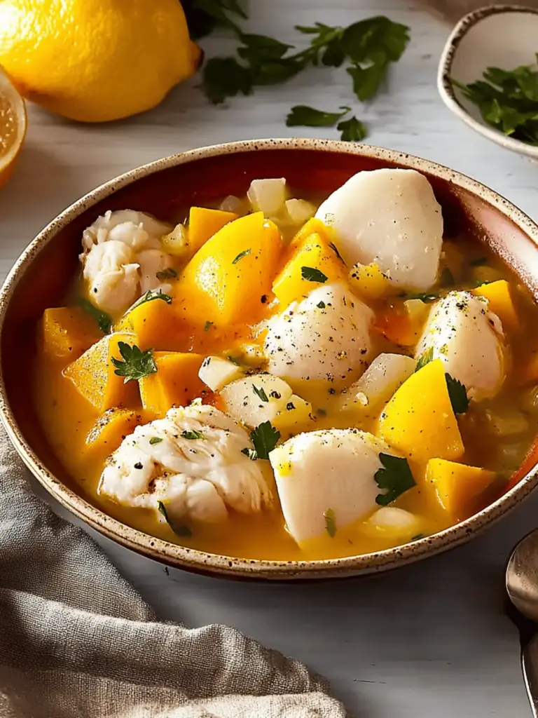 Duftender Fisch-Eintopf