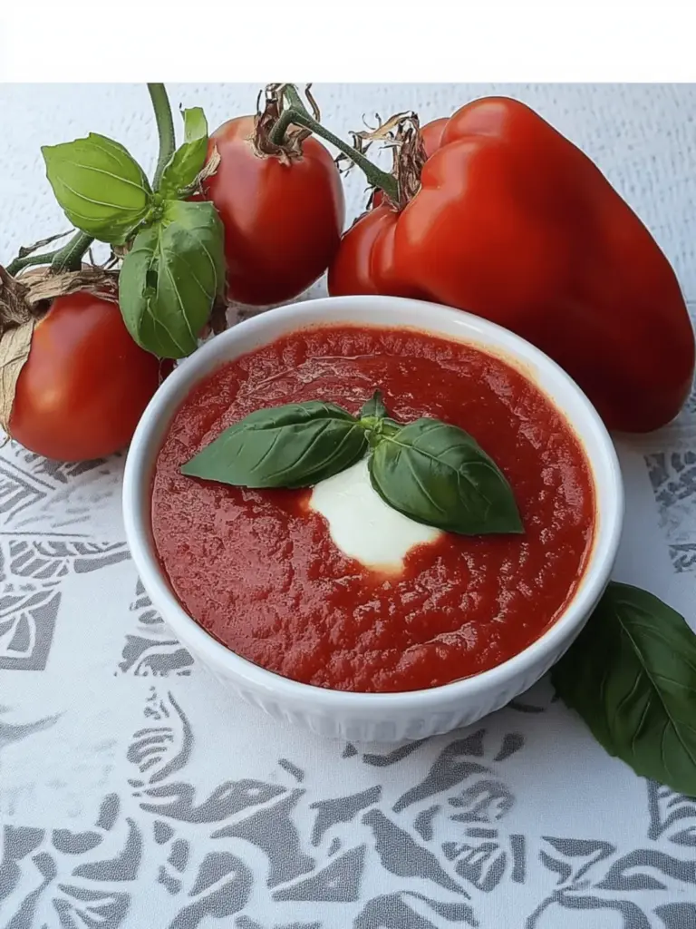 Tomatensauce für Pizza