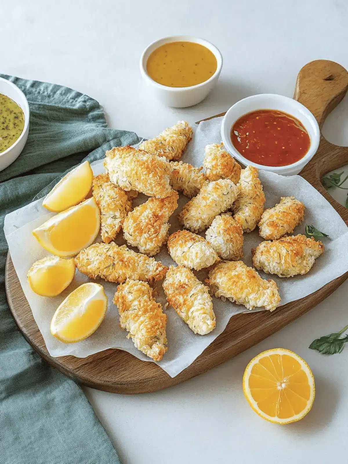 Knusprige Hähnchen-Nuggets
