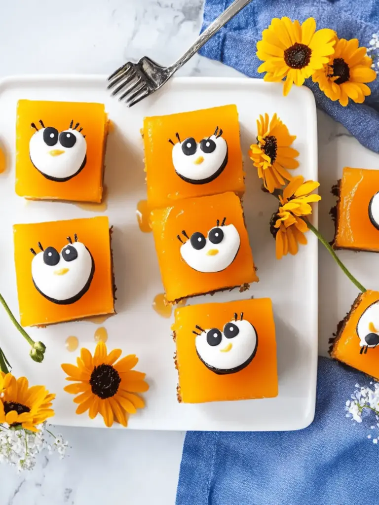 Bienenkuchen vom Blech