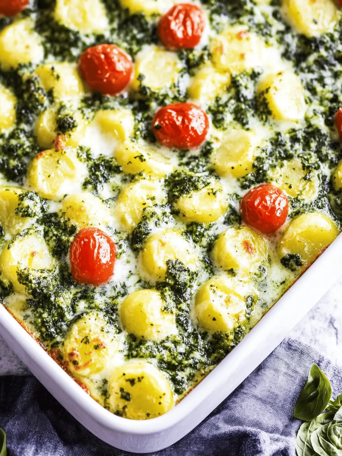 Gnocchi-Rahmspinat-Auflauf