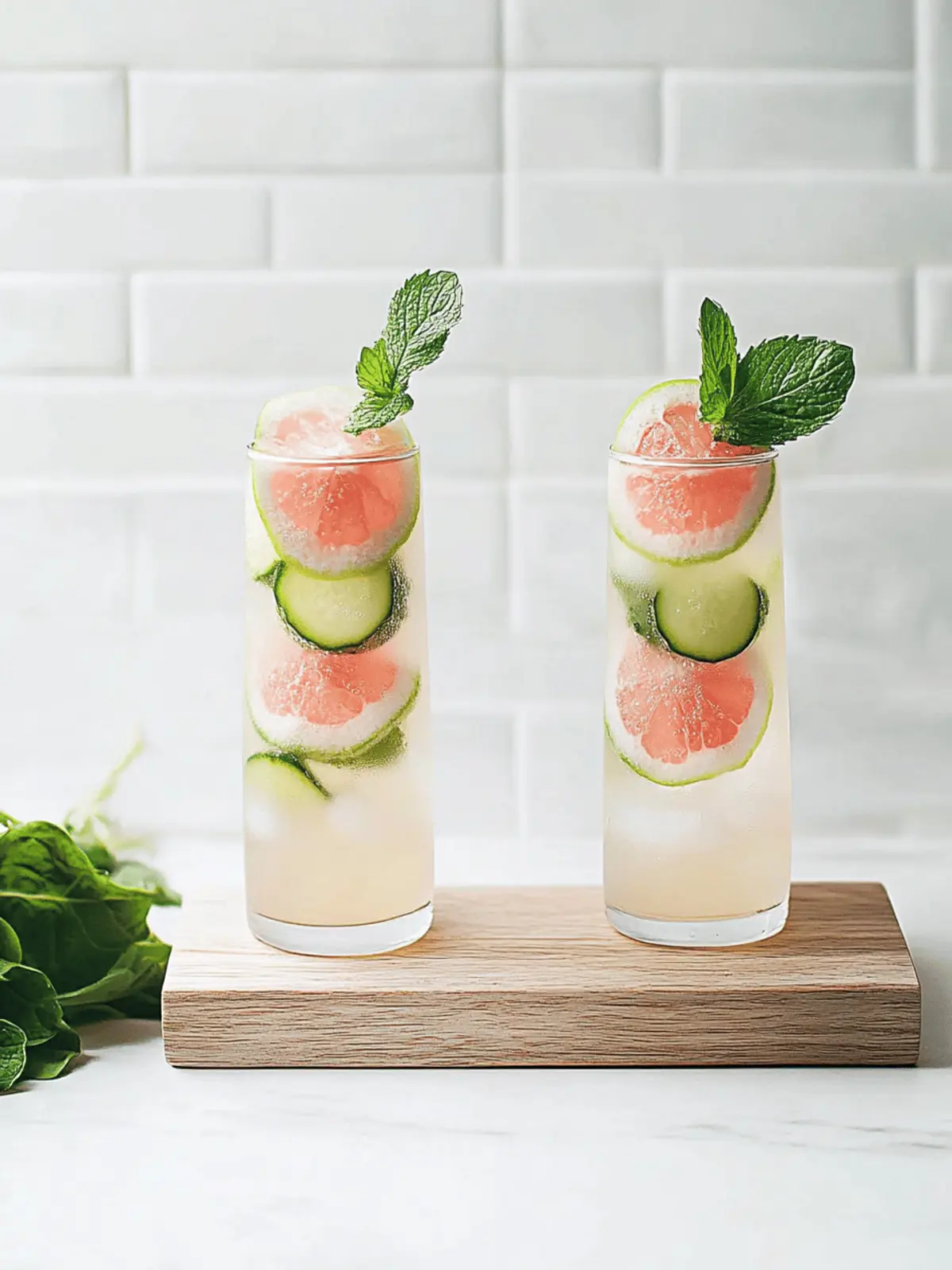 Wassermelonen Ingwer Drink