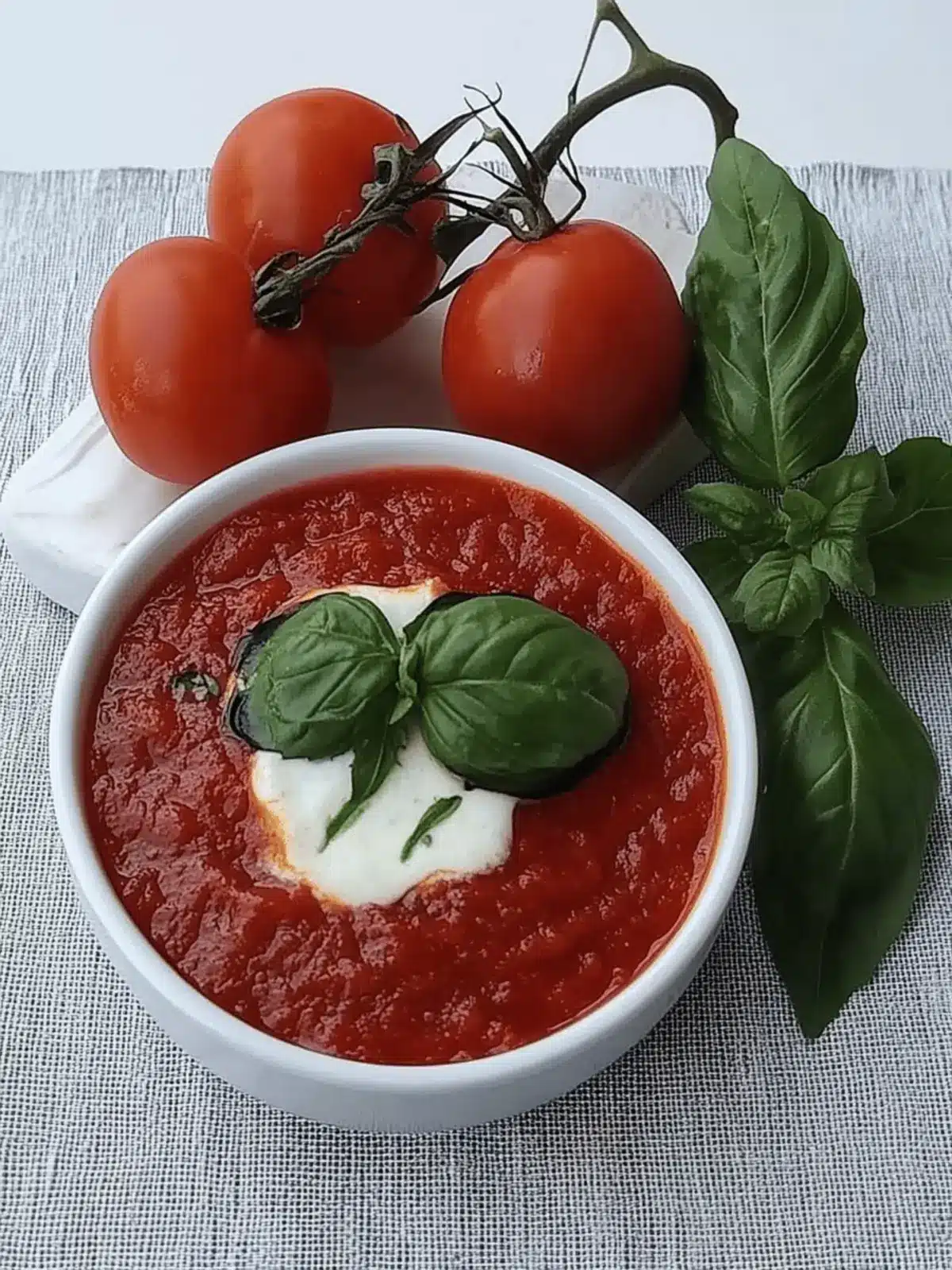 Tomatensauce für Pizza