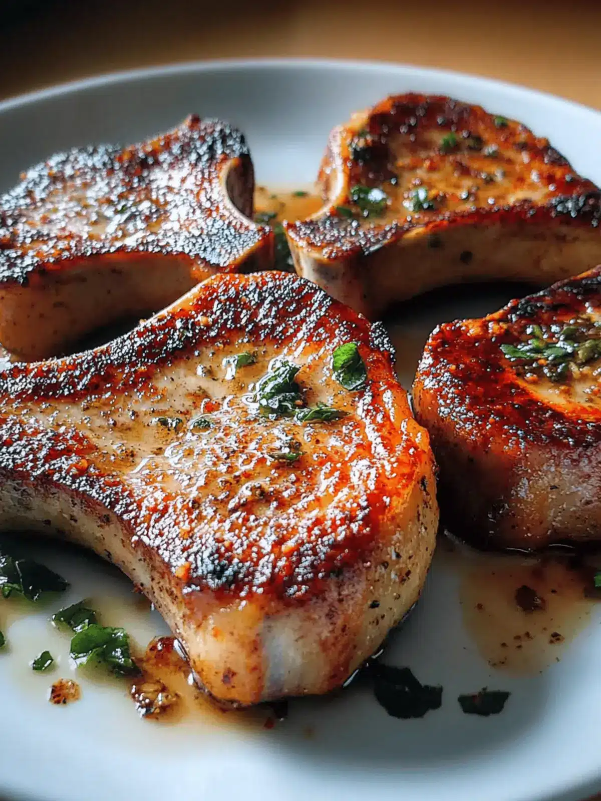 Luftfritteuse Schweinekoteletts